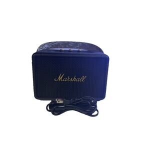 Marshall Kilburn II Portable Bluetooth Speaker, Black and Brass Excellent